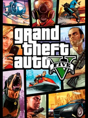 Grand Theft Auto V — обложка